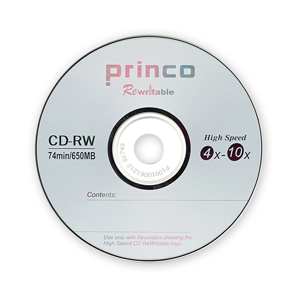 علبة أقراص كمبيوتر برينكو CD-RW