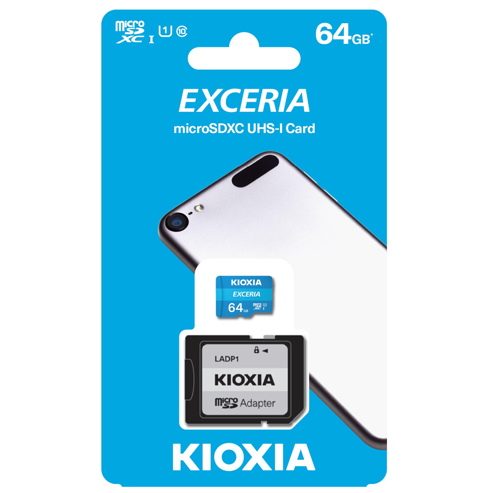 ذاكرة كيوكسيا مع KIOXIA-64GB Adapter