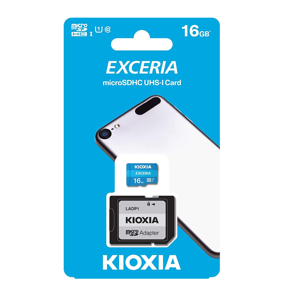 ذاكرة كيوكسيا مع KIOXIA-16GB Adapter
